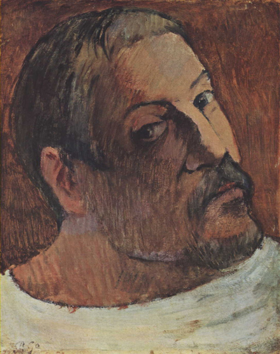 Self-Portrait Les Misérables by Paul Gauguin